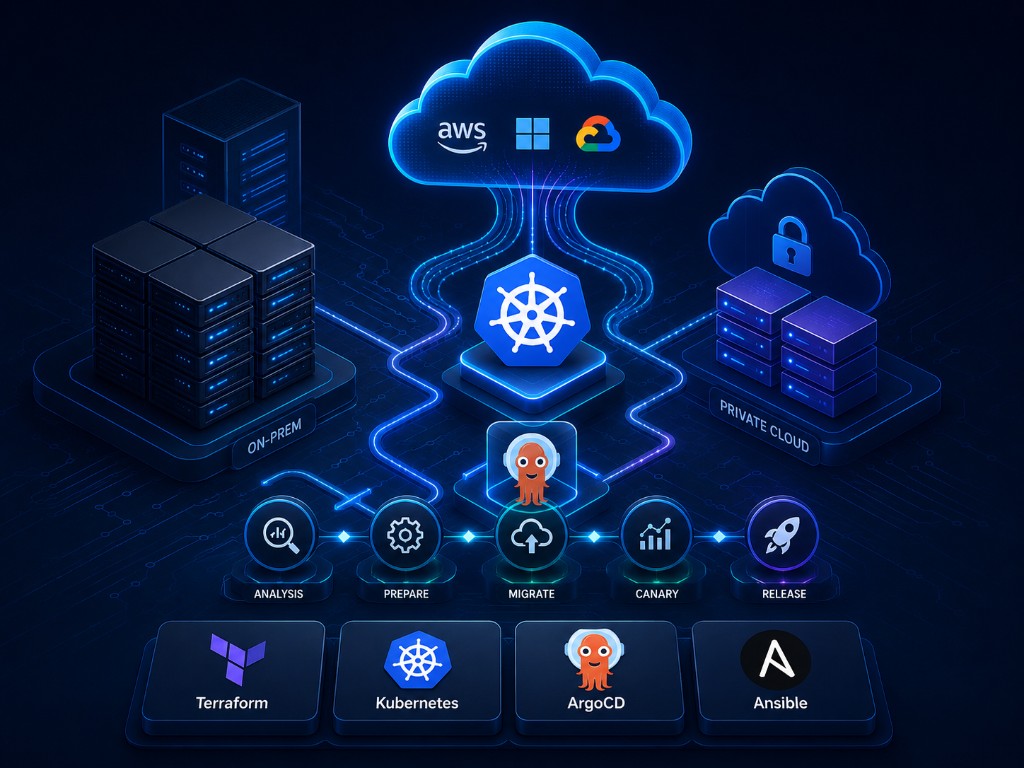 Кейс: миграция enterprise-сервисов в гибридное облако на Kubernetes и Terraform